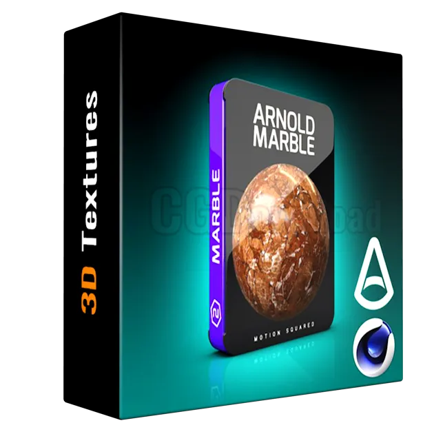 Motion Squared - Arnold Marble Materials for Cinema 4D