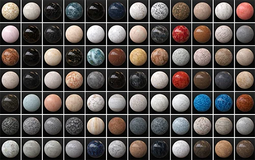 Motion Squared - Arnold Marble Materials for Cinema 4D скачать