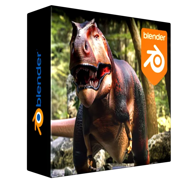 Create a Tyrannosaurus Rex Dinosaur in Blender 3.0 +