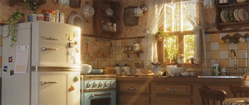 Stylized Kitchen Course A Complete Guide To Create Beautiful 3D Scenes In Blender скачать