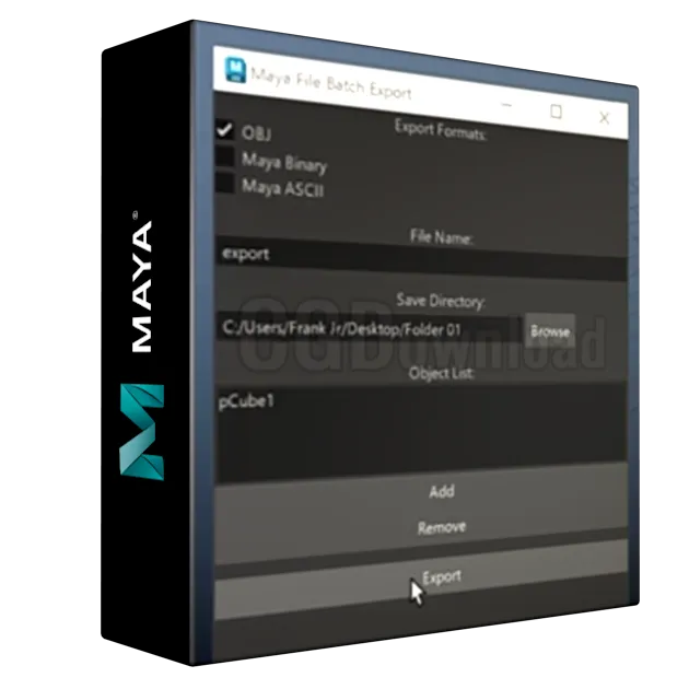 File Batch Importer Script for Maya