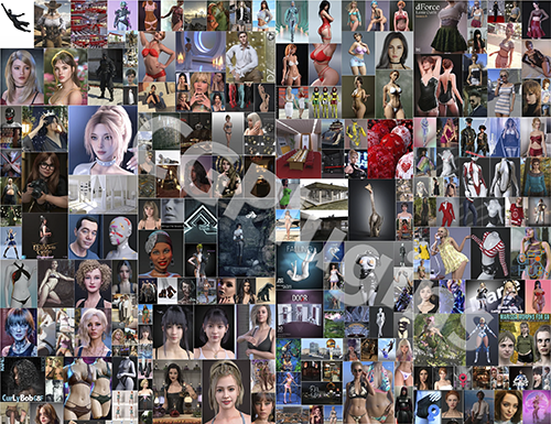 Daz 3D, Poser Bundle 2 Июнь 2025 скачать