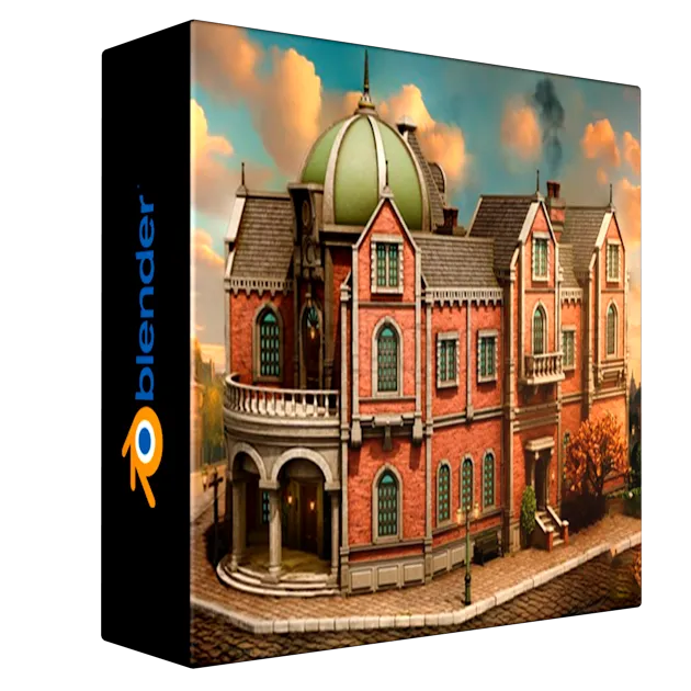 Blender Building Masterclass from Concept to Final Render