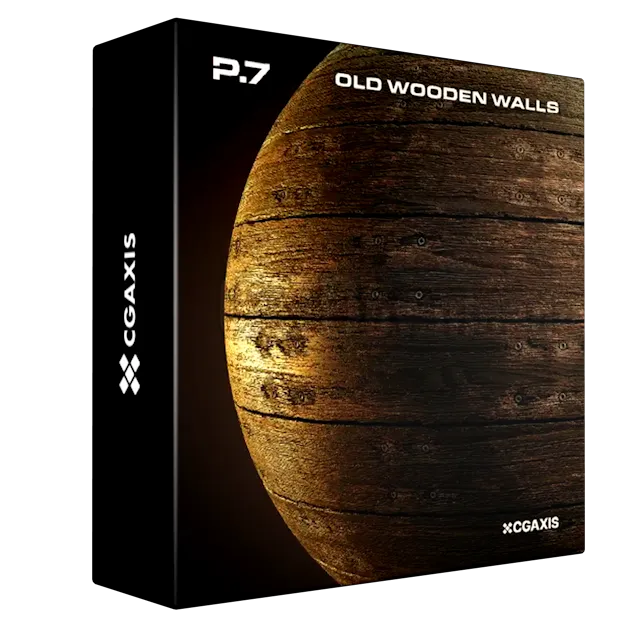 CGAxis Physical 7 - Old Wooden Walls