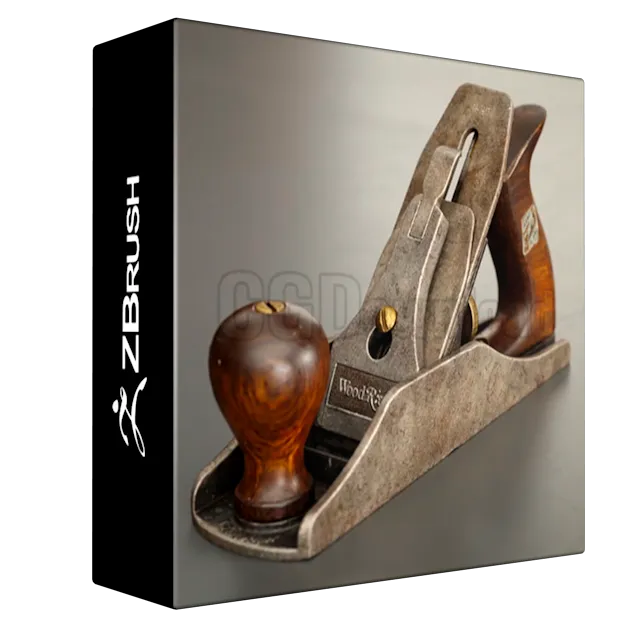 Handplane 3D hero prop Asset AAA-quality