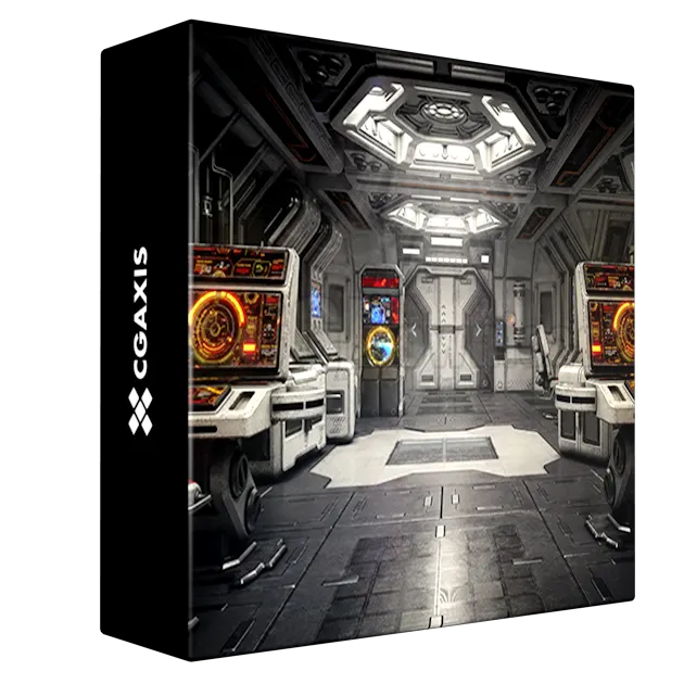 CGAxis – Space Station Interior