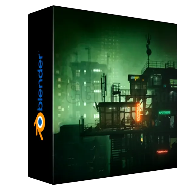 Creating A Cyberpunk Scene In Blender step-by-step