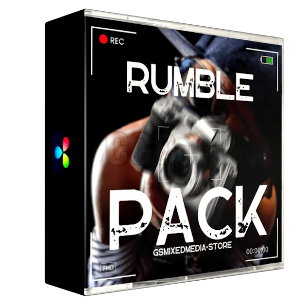 GSMixedMedia – The Rumble Pack Camera Shake for DaVinci Resolve