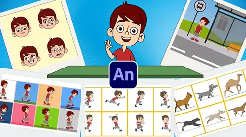 Master 2D Character Animation in Adobe Animate-Advance Level скачать