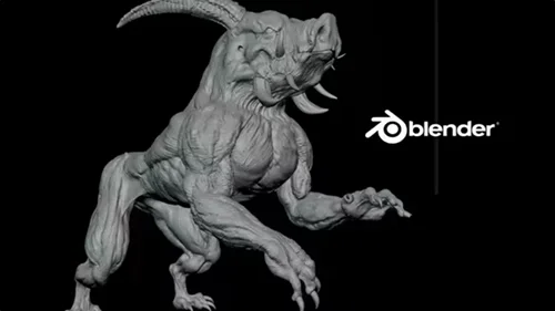 Learn How To Sculpt Creatures In Blender скачать