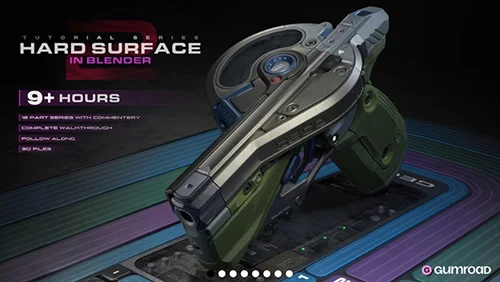[Gumroad] Hard Surface in Blender скачать