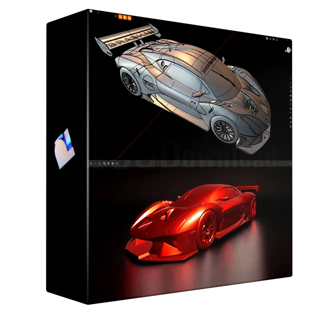 High-Detail Car Surface Modeling for Plasticity 3D: Brabham BT62