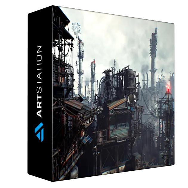 Post Apocalypse Survivor Environment Kitbash set