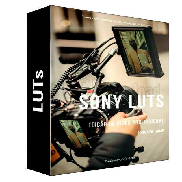 [DC Presets] Sony Luts para Edição de Vídeo Profissional de Elite Pack