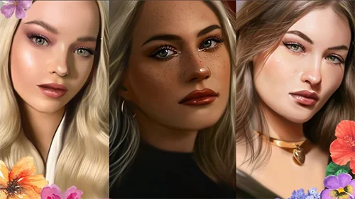 Mastering Female Portraits in Digital Art – Beginner to Pro скачать