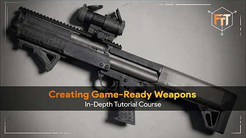 [FastTrack Tutorials] Creating Game-Ready Weapons Using Blender & Substance Painter скачать