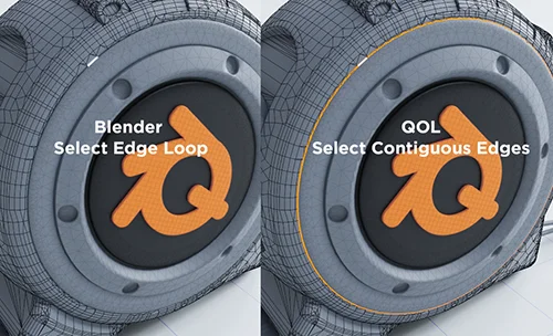 Qol Tools Select Contiguous Loop Edges скачать