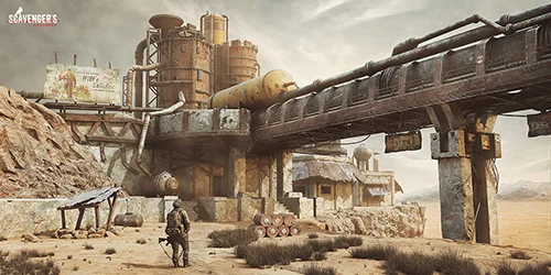 Scavengers Refinery EP.2 - Environment Texturing With Substance Painter скачать