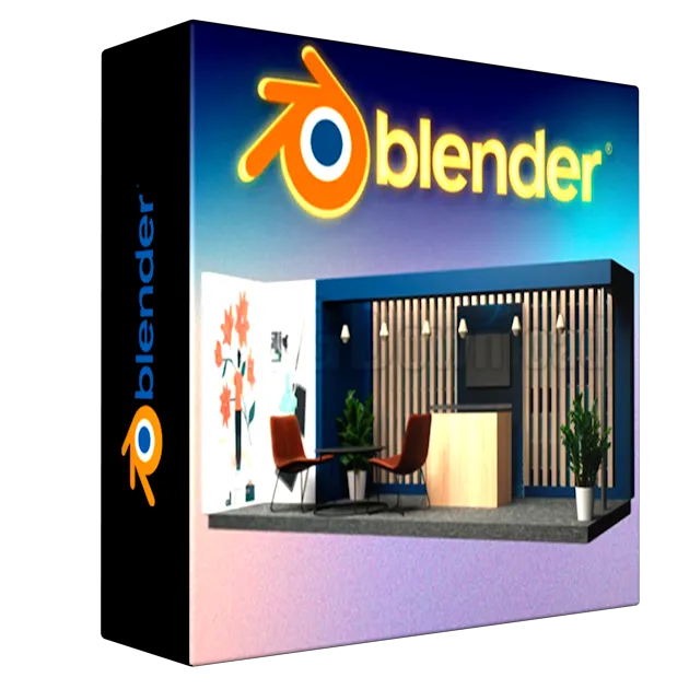 Blender 3D Exhibition Booth Design: Create Real-World Event