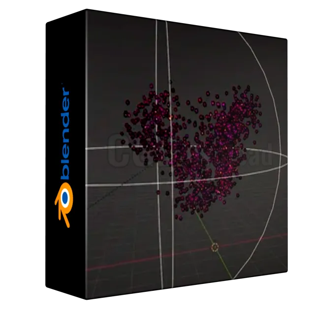 Particles Effect Blender Geometry Nodes
