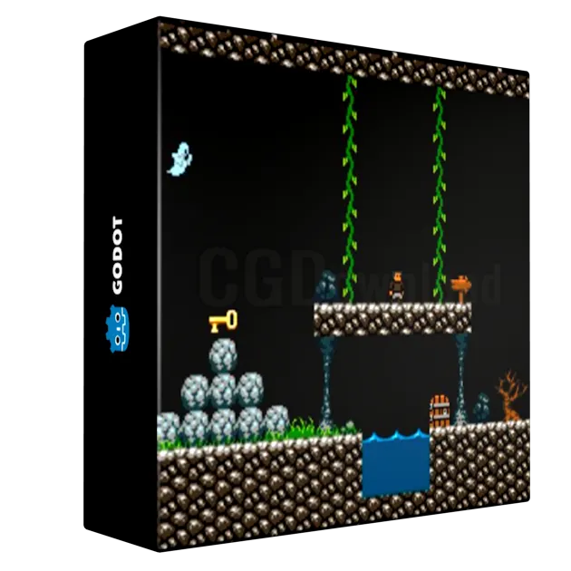 The simplest platformer in Godot 4.3