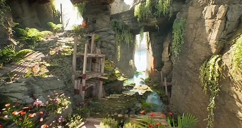 AAA Game Environment Creation in Unreal Engine 5 скачать