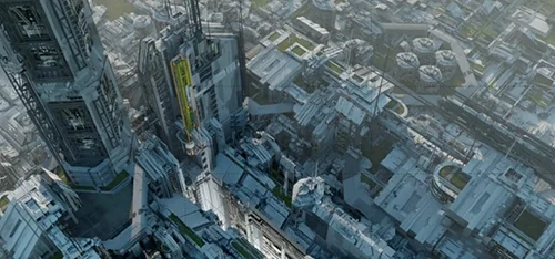 Creating an Industrial Concept Art in Blender Photoshop скачать