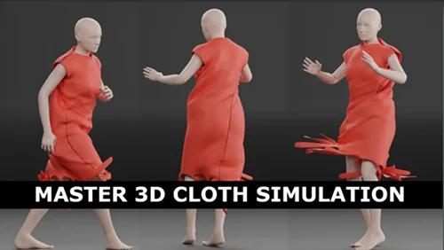 Master 3D Cloth Simulation Blender скачать