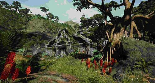 CGMA - Organic World Building in UE5 скачать