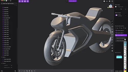 Plasticity All-In-One 3D Modeling Course - Motorcycle скачать