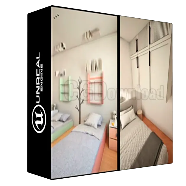 UE5 Animation Interior & Furniture Build Rooms Step by Step