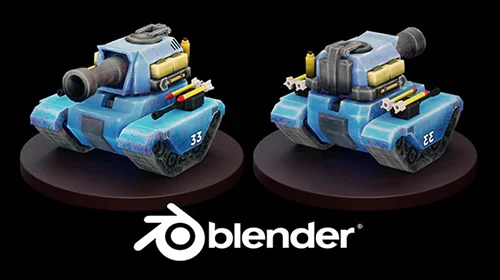 Blender 4.X - 3D Modeling for Games - COMPLETE WORKFLOW скачать