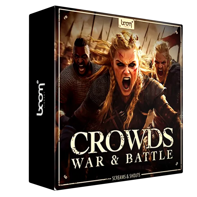 Boom Library - Crowds War & Battle