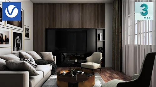 3D Interior Visualization by 3ds Max in a fast efficient way скачать
