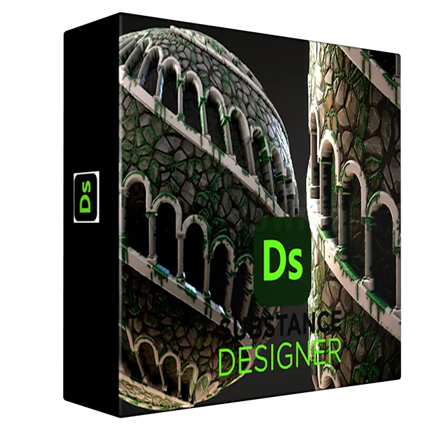Stylized Arch Wall - Substance 3D Designer