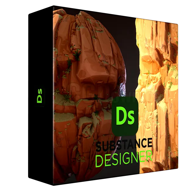 Stylized Brown Cliff Rock - Substance 3D Designer