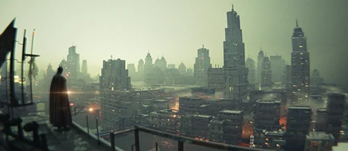 Procedural City with Geo Nodes + Epic Batman Scene in Blender скачать