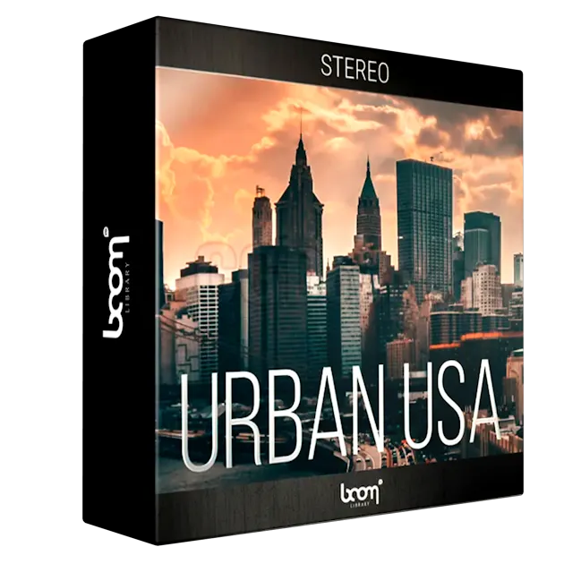 Boom Library - Urban Usa - 3D Surround Edition + 3D Stereo Edition