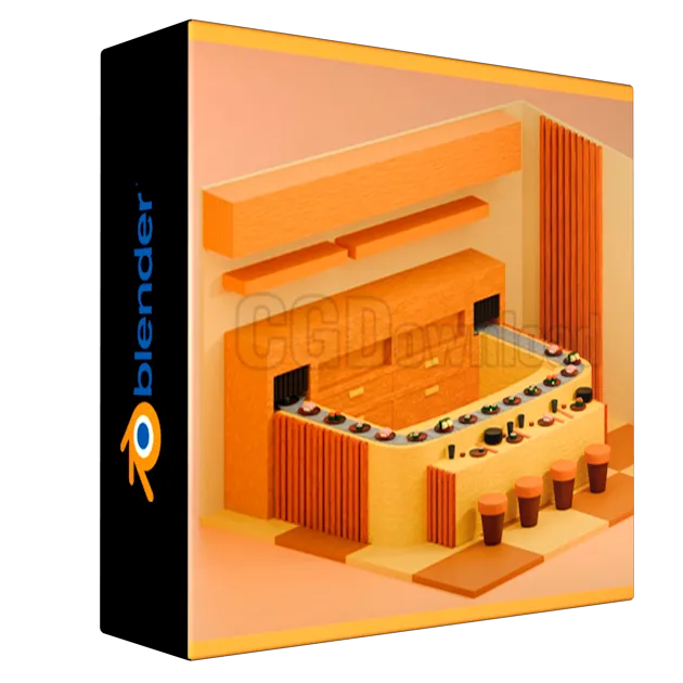Blender : Sushi Belt Scene