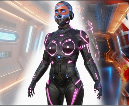 From Ai to 3D, 3ds max Cyborg Making of. скачать