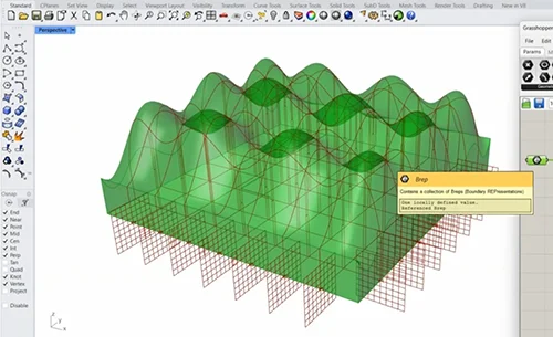 Waffle Structures in Rhino Grasshopper скачать