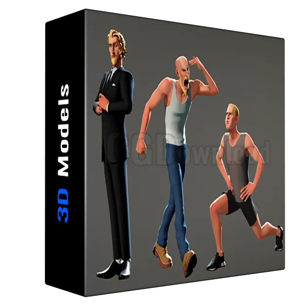 Gumroad – Mazu and Mars – character rig for maya