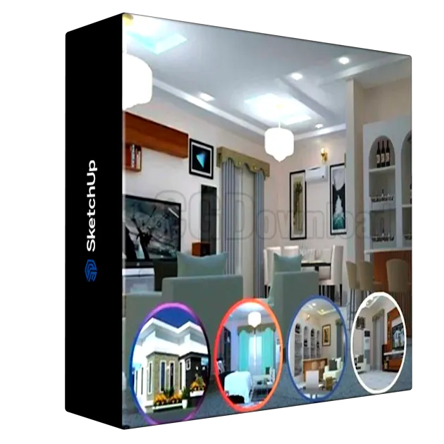 From Basic To Advance Interior Designer Using Sketchup Pro