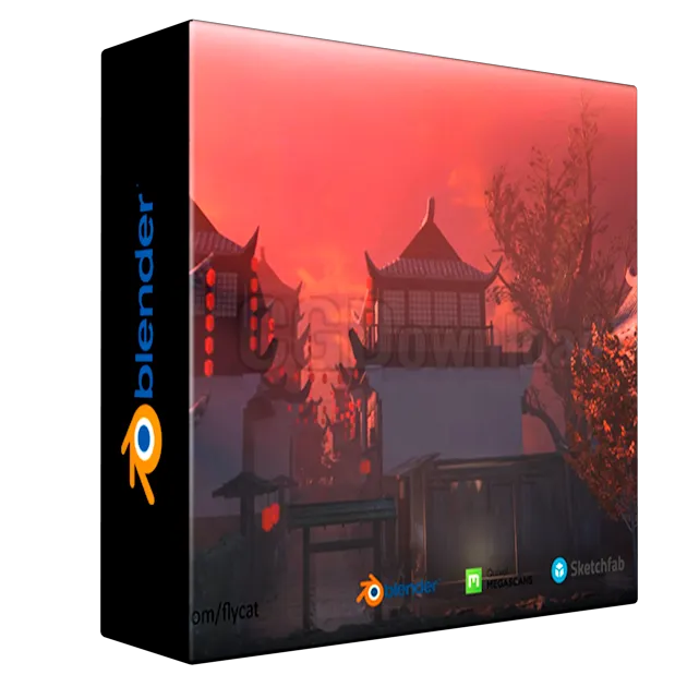 Create an Environment with - Blender, MegaScan, Sketchfab
