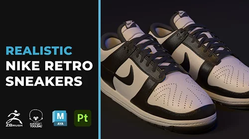 REALISTIC NIKE RETRO SNEAKERS скачать