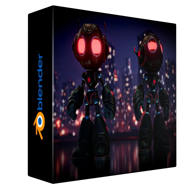 Blender 4.5 for beginners - Robot creation