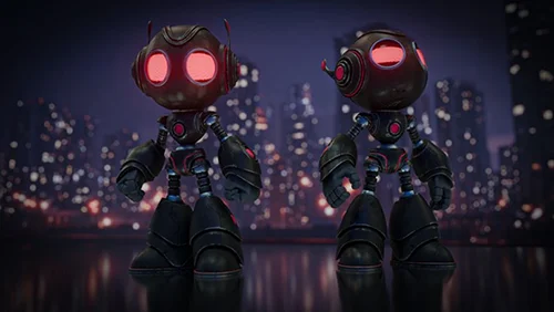 Blender 4.5 for beginners - Robot creation скачать