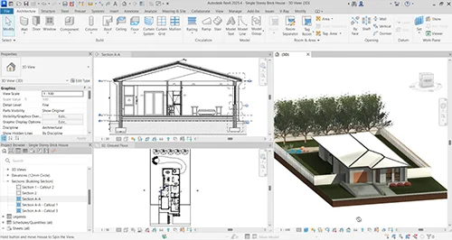 Revit Made Easy Your First Single-Storey House Project скачать