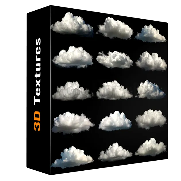 2D Cloud Textures Pack