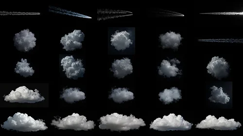2D Cloud Textures Pack скачать